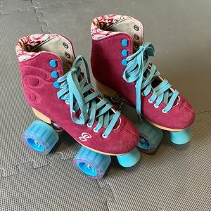 Candi Girl Roller Derby Skates Raspberry